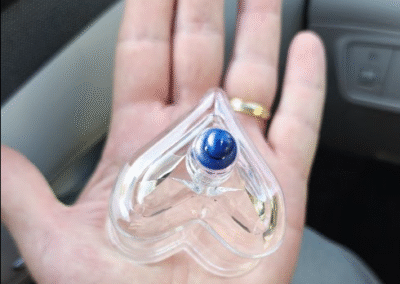 heart shaped cup